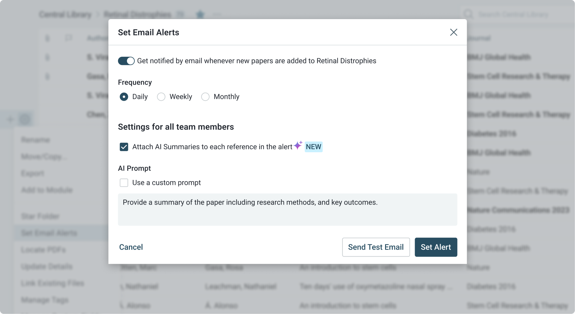 automated monitoring _ set email alerts