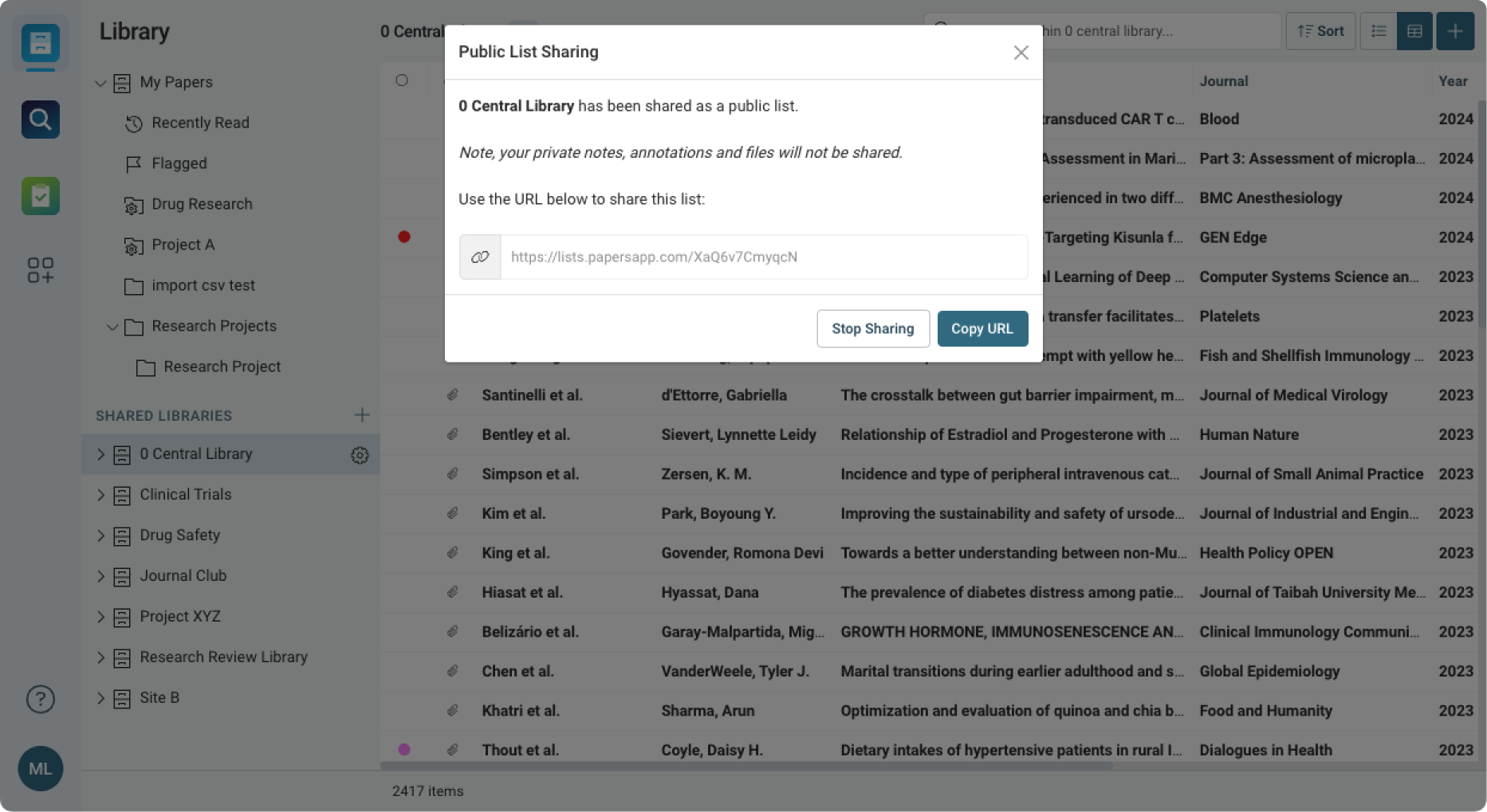 enhance collaboration _ share library