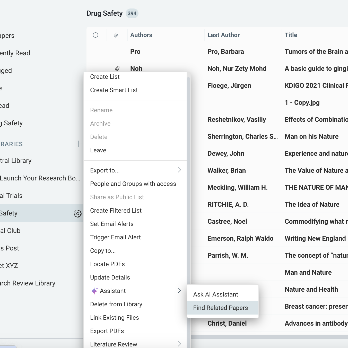 Recommended Papers based on library